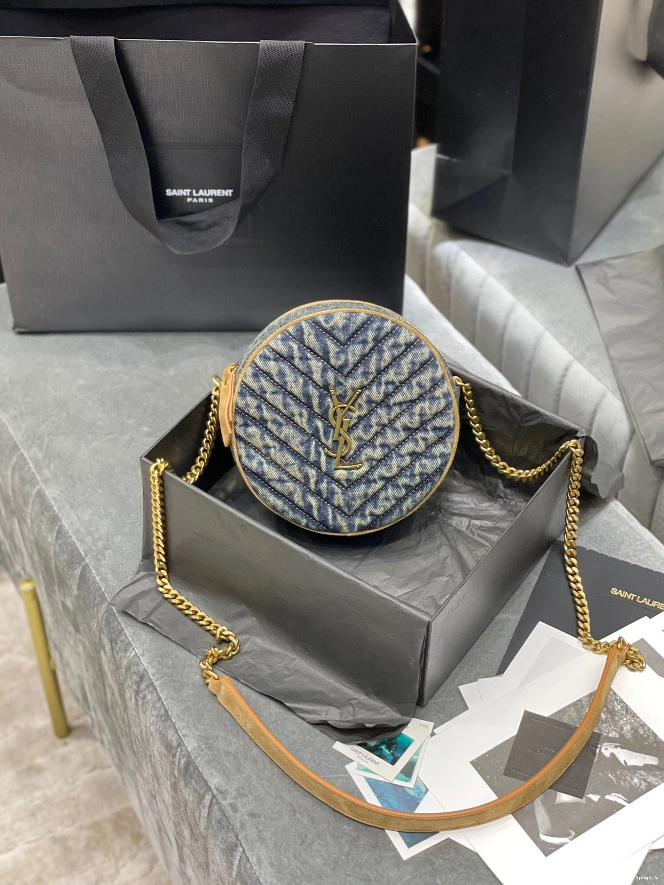 VINYLE BAG ROUND CAMERA YSL 0723